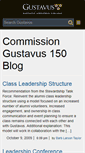 Mobile Screenshot of commission150.blog.gustavus.edu