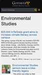 Mobile Screenshot of environmentalstudies.blog.gustavus.edu